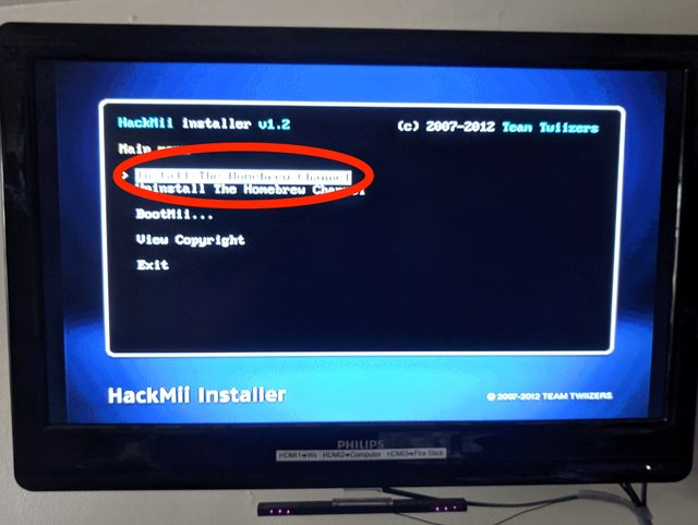 Wii Hackmii Installer 1